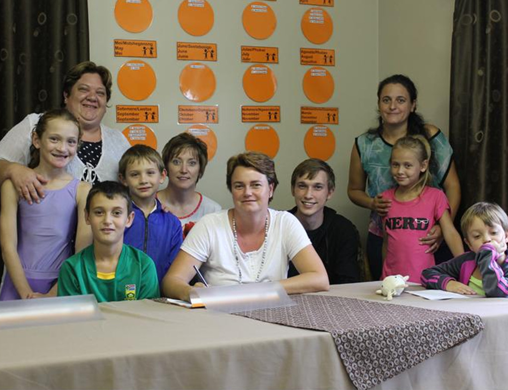 Afrikaans students learning Sesotho featuring in Centurion Herald newspaper